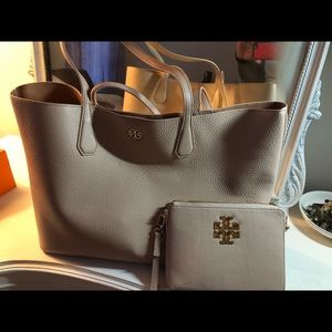 Tory Burch tote and wristlet